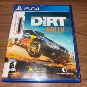 Dirt Rally for PS4 - Blue Case